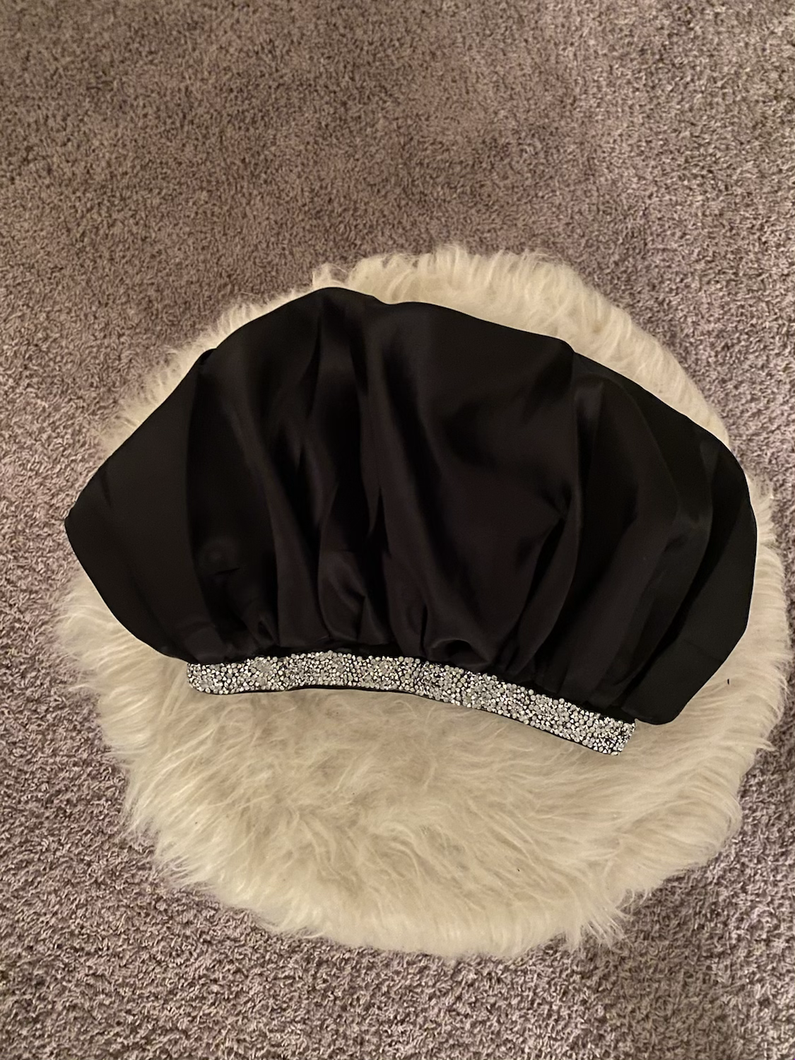 QUEEN OF BLING INITIAL BONNET 