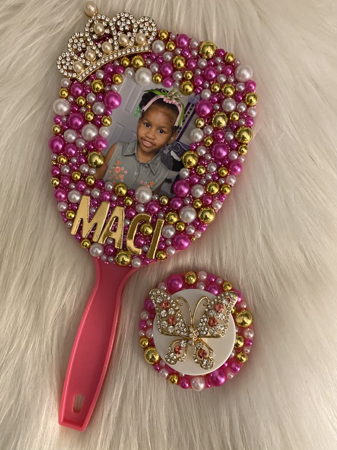 GLAM PRINCESS MIRROR & MINI SET 