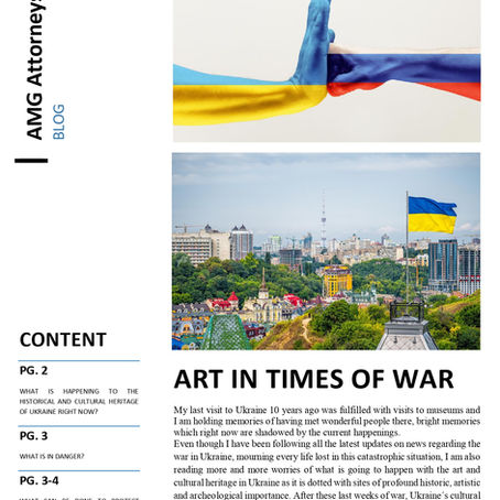Art In Times Of War