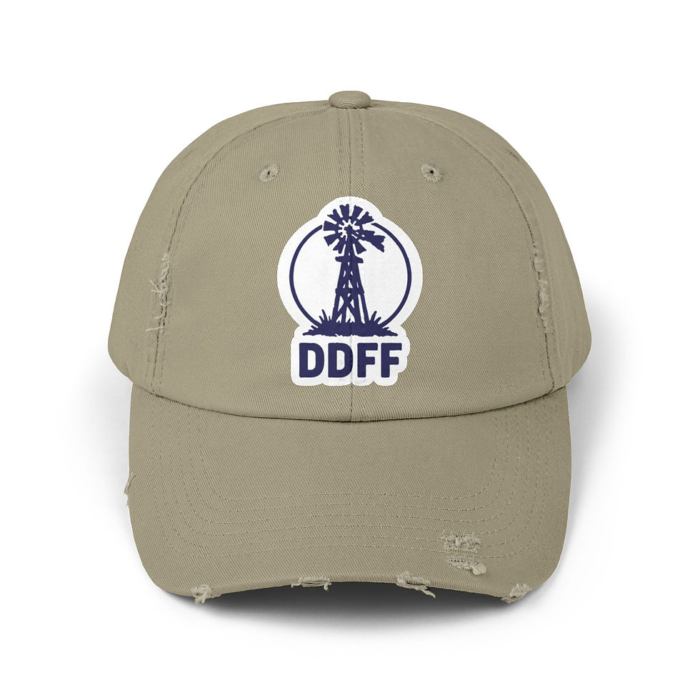 Thumbnail: DDFF- Distressed Cap with Vintage Design
