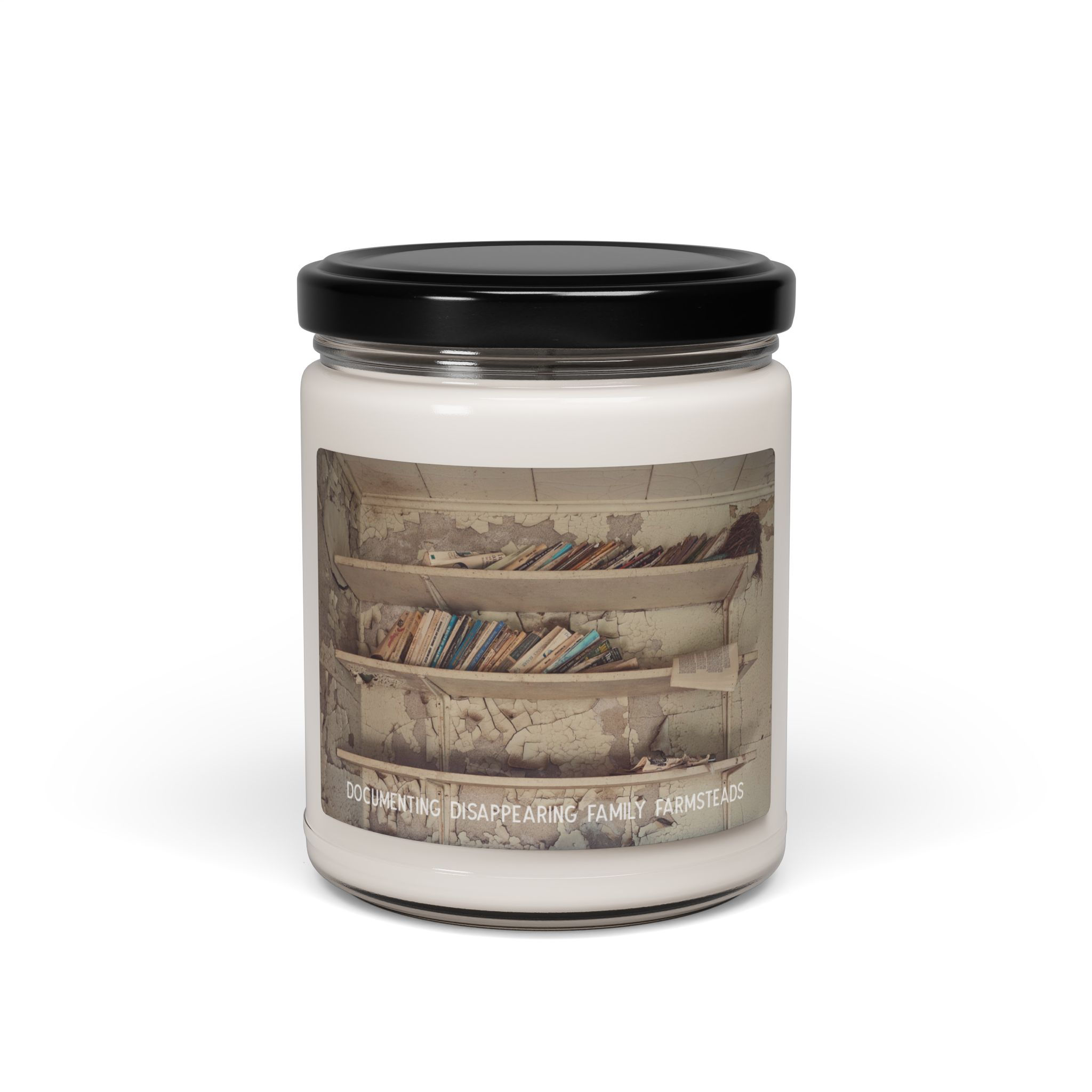 Cozy Book Nook Cinnamon Vanilla Scented Candle 