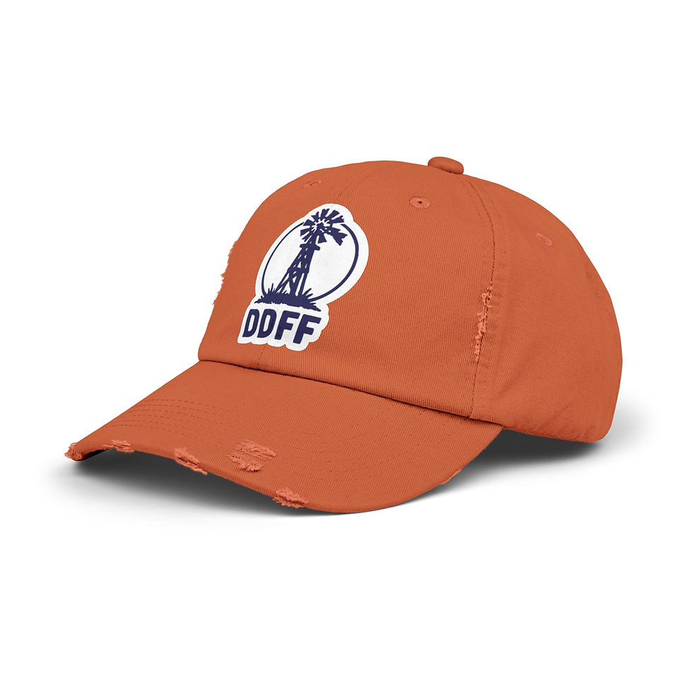 Thumbnail: DDFF- Distressed Cap with Vintage Design