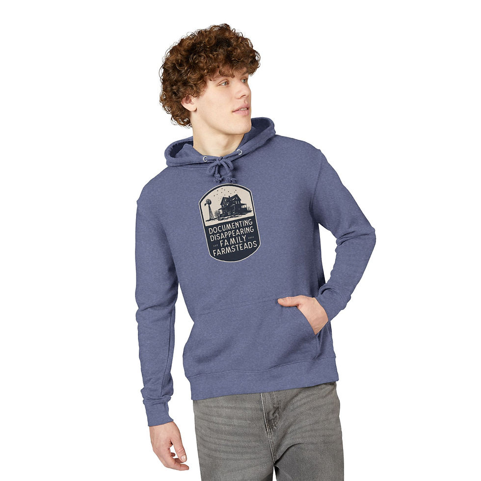 Thumbnail: DDFF Classic Logo Hoodie – French Terry Unisex Sweatshirt