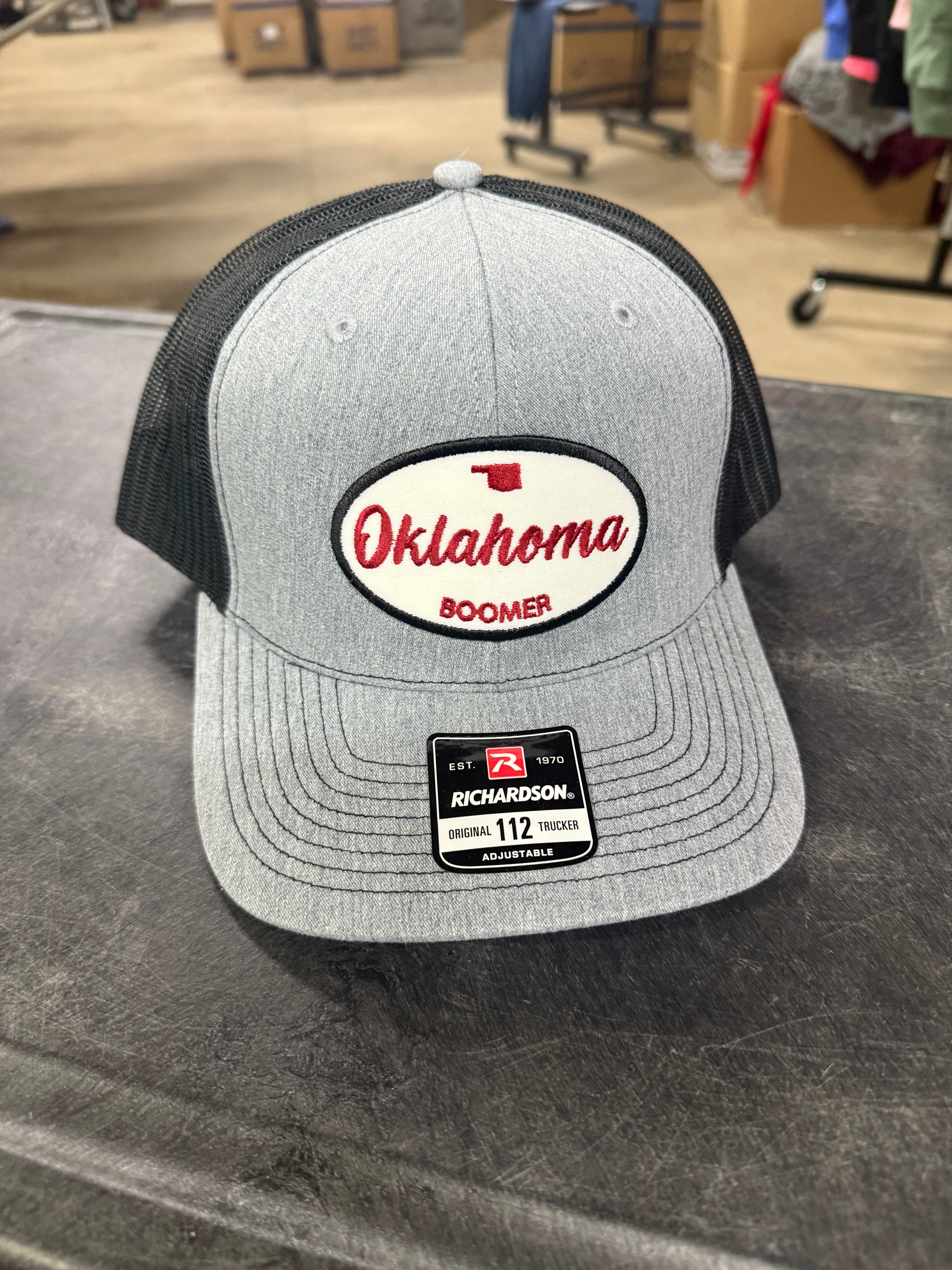 Oklahoma Boomer Richardson Patch Hat