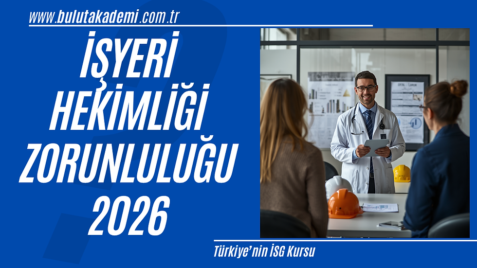 İşyeri hekimliği zorunluluğu 2026 kapsamını detaylı şekilde inceleyin; hangi işyerlerinin kapsama girdiğini, yasal yükümlülükleri, ceza uygulamalarını ve süreçle ilgili tüm önemli bilgileri tek içerikte öğrenin.