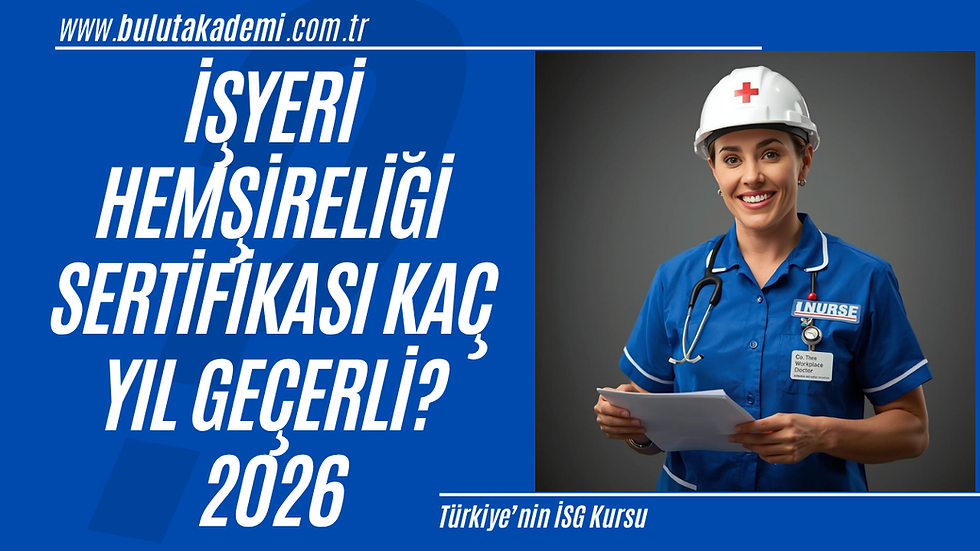 İşyeri hemşireliği sertifikası 2026 detaylarını keşfedin; DSP sınav sistemi, sertifika geçerlilik süresi, İSG-KATİP yenileme işlemleri ve kariyer süreçleri hakkında tüm önemli bilgileri tek içerikte öğrenin.