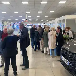 Organisation du lancement de la nouvelle Citroën à Dinard