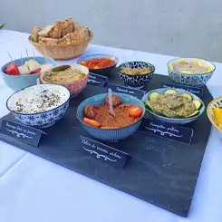 Organisation d'un buffet pour votre anniversaire à Dinard et Saint-Malo