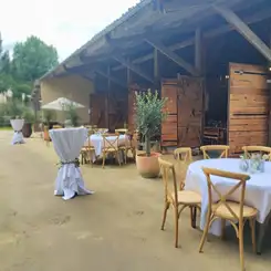 Organisation du cocktail du mariage au manoir de la Verrerie à Dinard