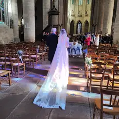 Organisation d'un mariage à l'église de Dinard par Impulsion Evènements
