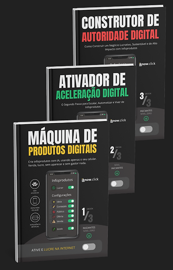 Combo Ebooks Máquina de Produtos digitais