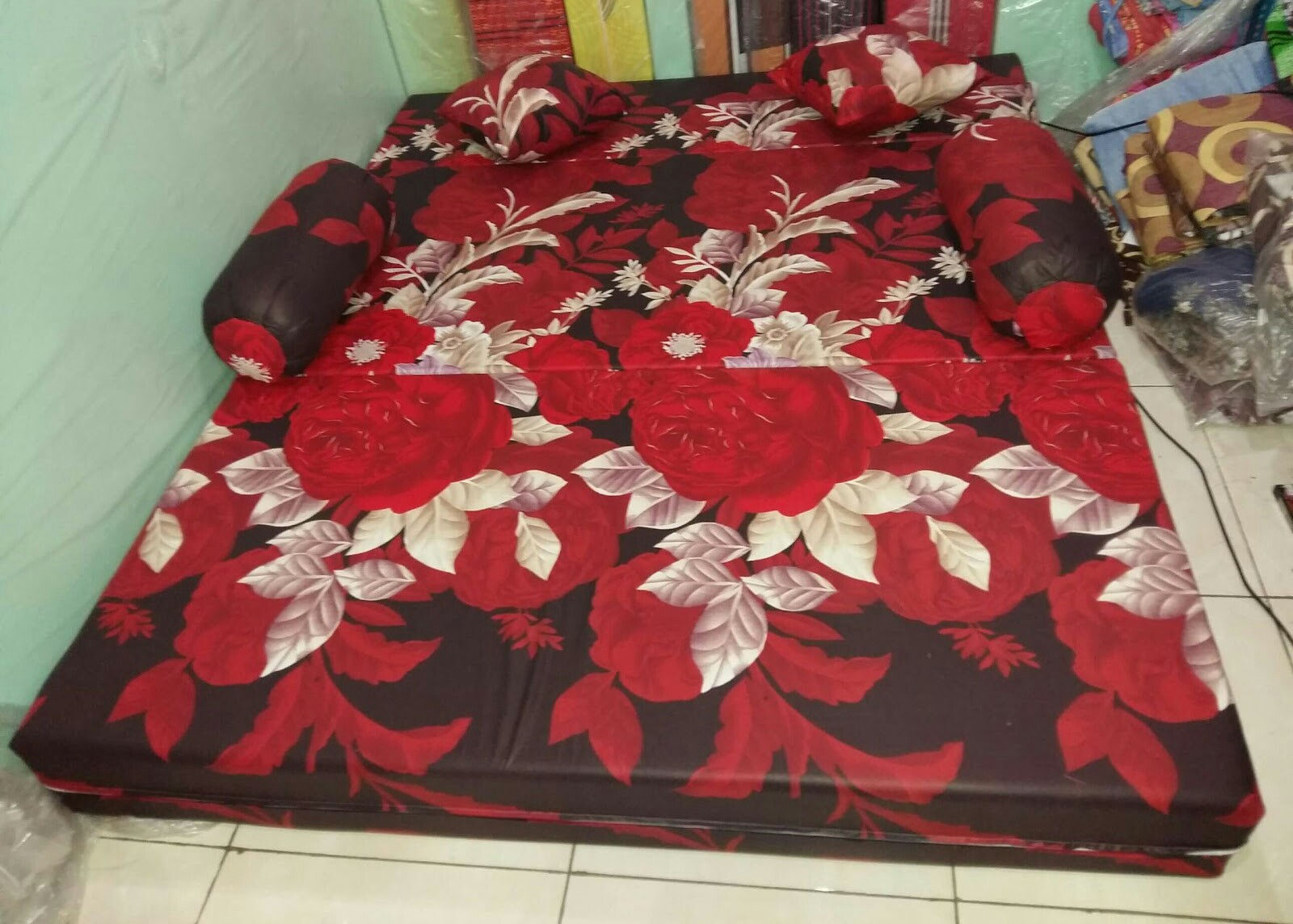 Sofabed Inoac - Motif Bunga
