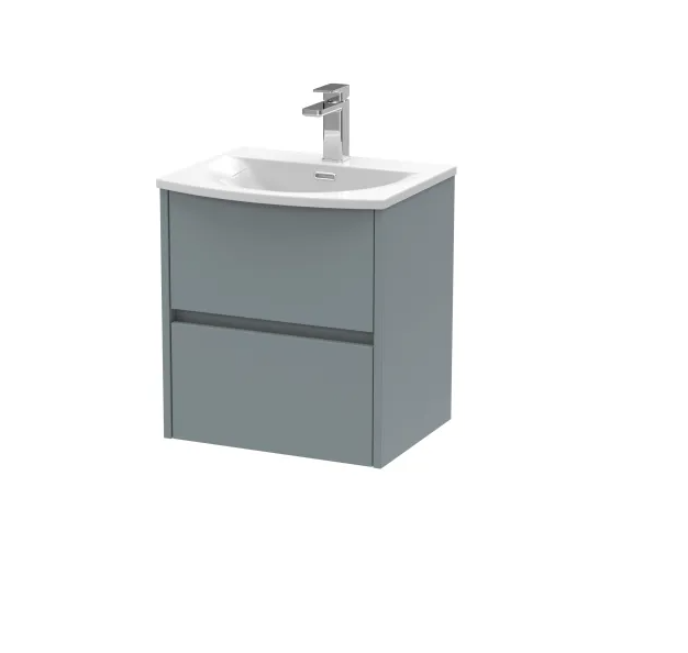 Thumbnail: Havana Wall Hung Vanity Unit With Curved Basin