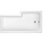 Thumbnail: 1700mm Left Hand L-Shaped Shower Bath