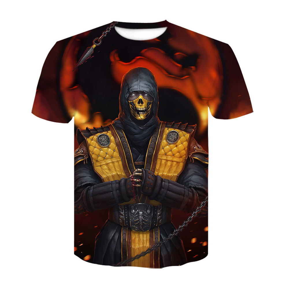 Thumbnail: Men's Gaming Mortal Kombat Short Sleeve T-Shirt