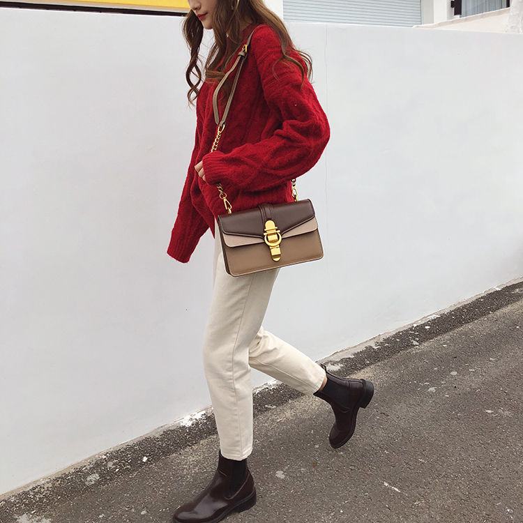 Thumbnail: Women's bag shoulder autumn messenger bag chain bag