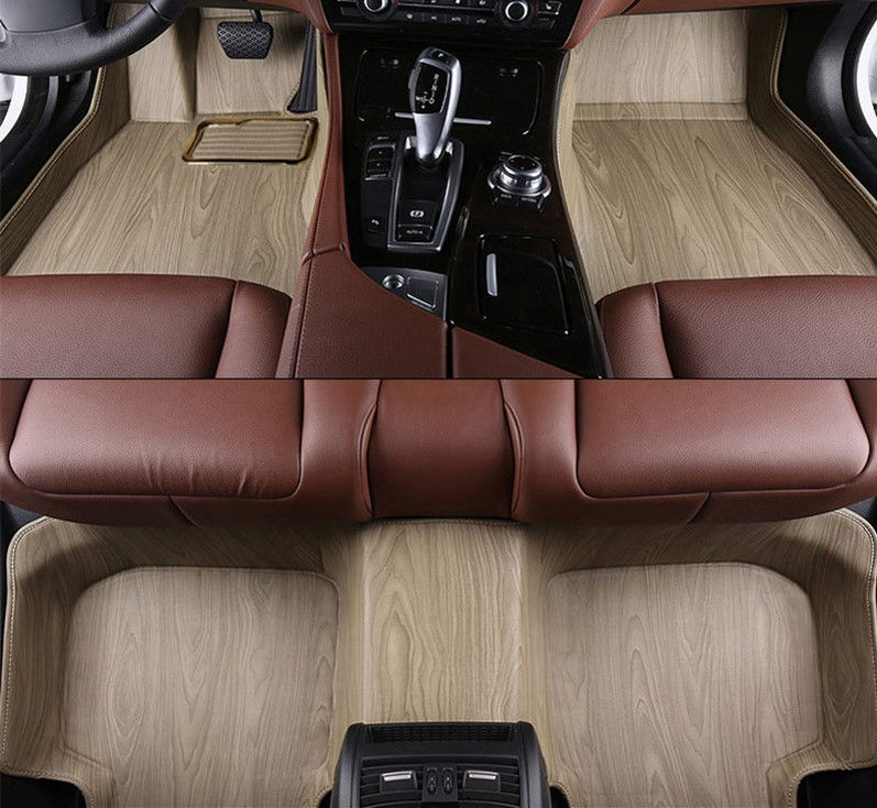 Thumbnail: Wood grain full surround car mat