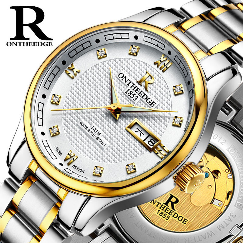 Thumbnail: Genuine Rui edge auto mechanical watches business men's water-proof fine steel