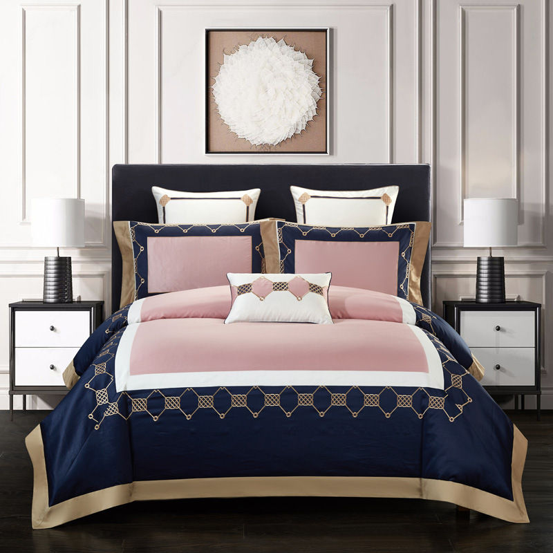 Thumbnail: Four-piece cotton embroidery embroidery home textile