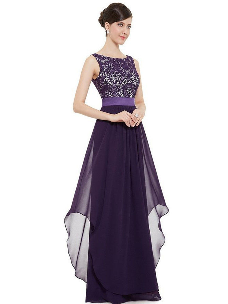 Thumbnail: Elegant long dress cocktail dress lace dress