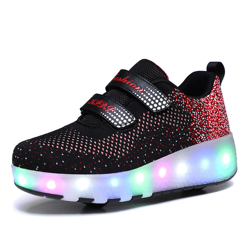 Thumbnail: Rechargeable two-wheeled light shoes