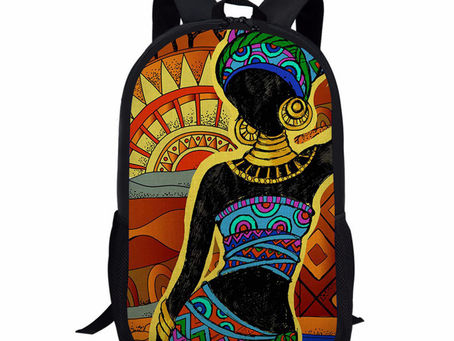 African Style Backpack