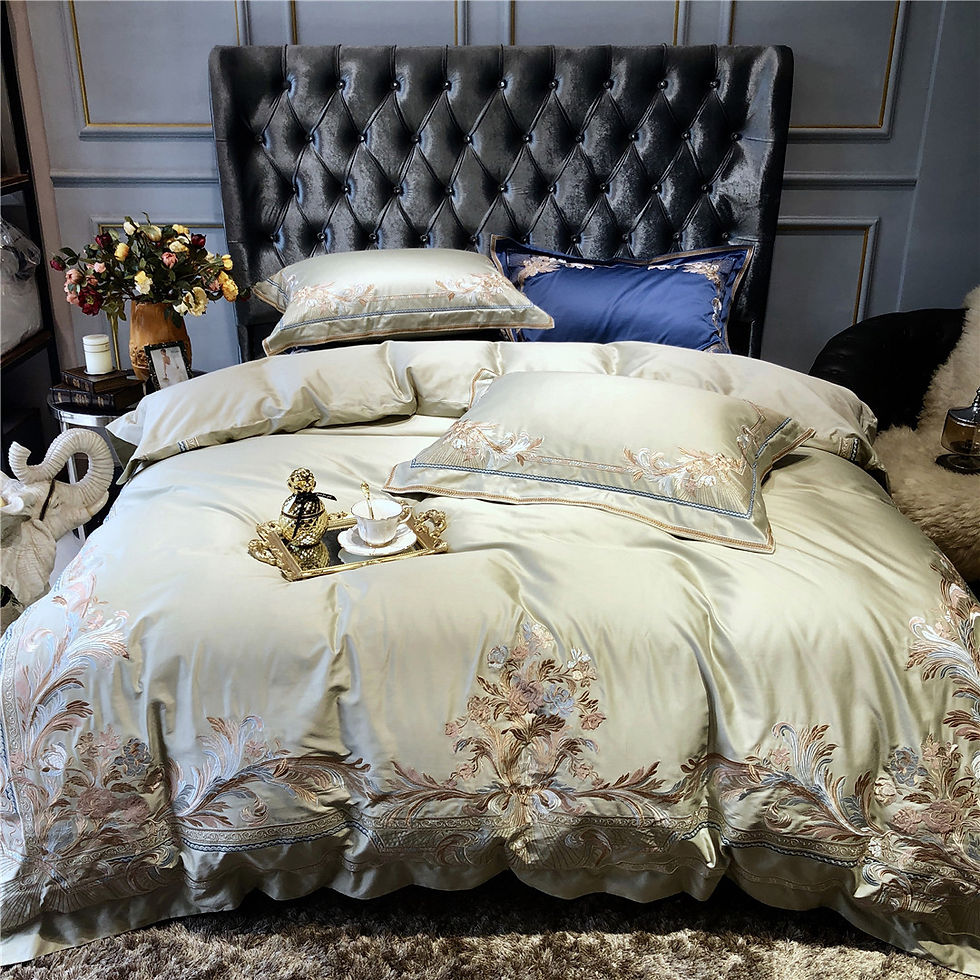 Thumbnail: Four-piece Home Textile High-end Embroidery Bed