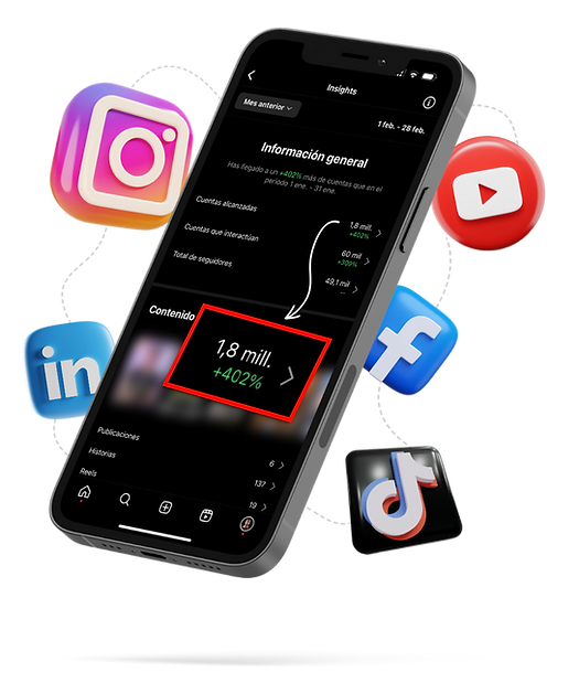 Agencia de Gestión de Redes Sociales. Ayudamos a nuestros clientes a elevar la visibilidad y posicionamiento online de sus negocios mediante contenido estratégico en medios digitales. Logramos crecer una comunidad orgánica fiel a tu marca. Tus potenciales clientes se volverán fanáticos de tu proyecto por la relación generada en RRSS.  ​  ¿En consecuencia? Más ventas. Social Media Management por Guille Bouzas.