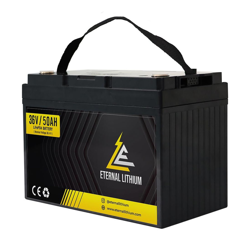 Thumbnail: 36V100Ah B2C Package - 2 x 36V50Ah & WP Charger