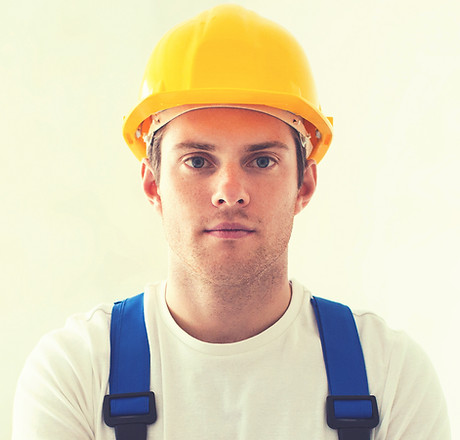 Handyman with Yellow Helmet
