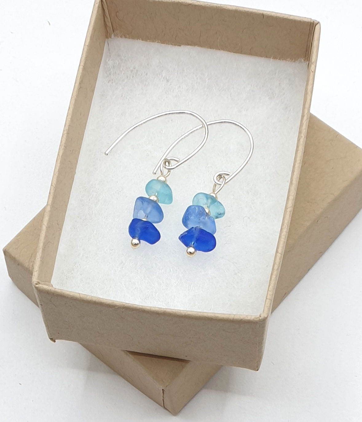 Spherical stack earrings