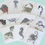 Thumbnail: Photo of marine-themed greetings cards by Doodleicious