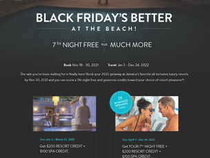 Black Friday Promotions