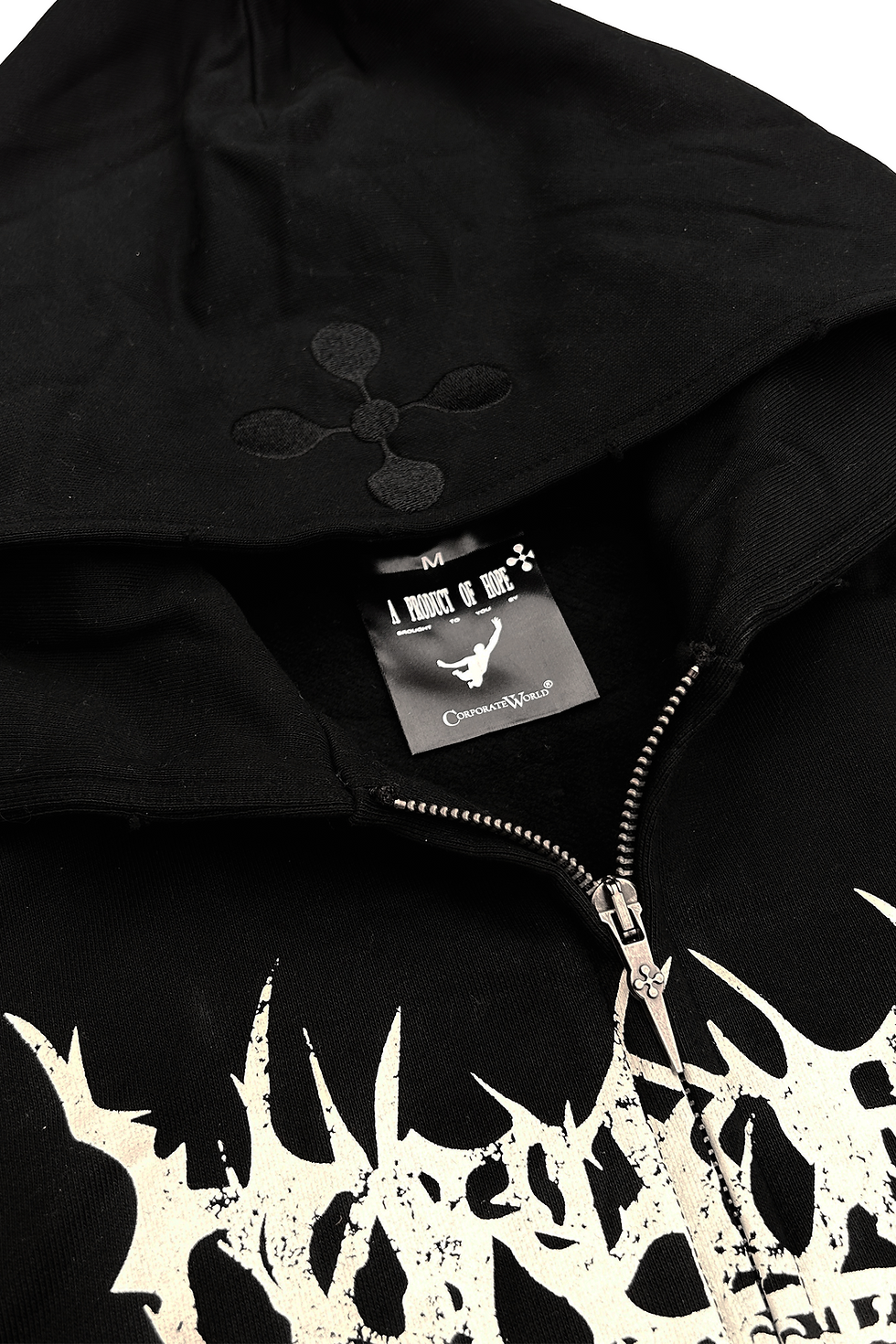 corporate world ジップパーカー alchemy ブラック○関送無料○ BLACK ALCHEMY ZIP UP HOODIE | Corporate World