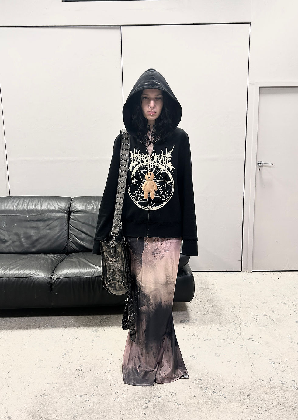 BLACK ALCHEMY ZIP UP HOODIE | Corporate World