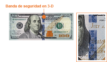 Banda de seguridad en 3-D: Busque la