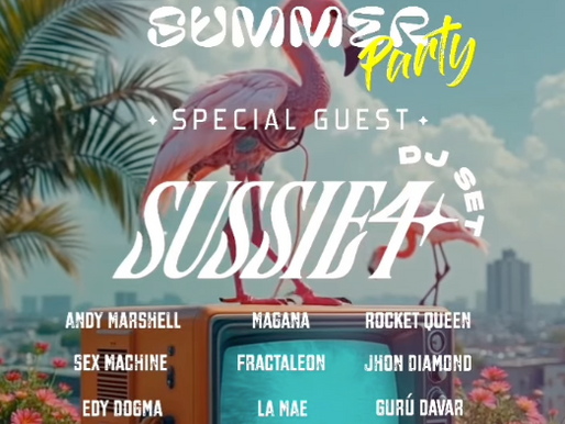 LA MAGIA DEL HOUSE MEXICANO, SUSSIE 4 LLEGA A MULI BAR DE LA MANO DE SSOUL MX