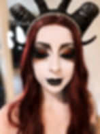 witch makeup face paint by Shawna Del Real