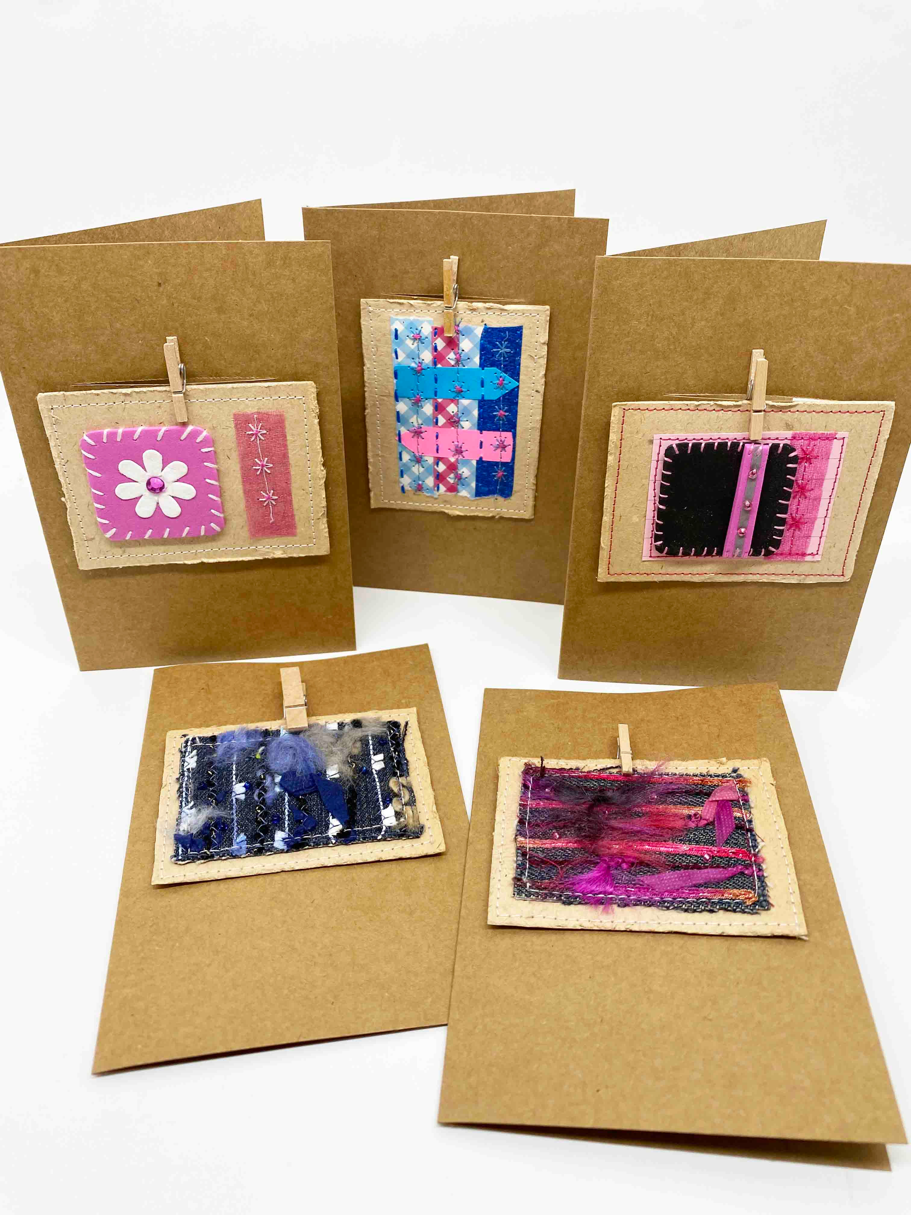 Art Greeting Card With Removable Mini Art Keepsake - Choice of Design