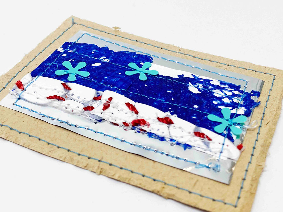 Thumbnail: Mini Art With Easel & Alternative Greeting Card - Various Designs