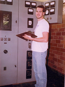 Chris at Power Plant 