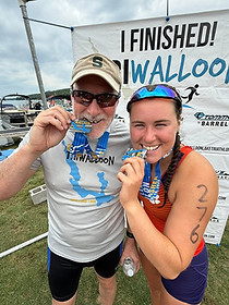 Chris and daughter Isabel