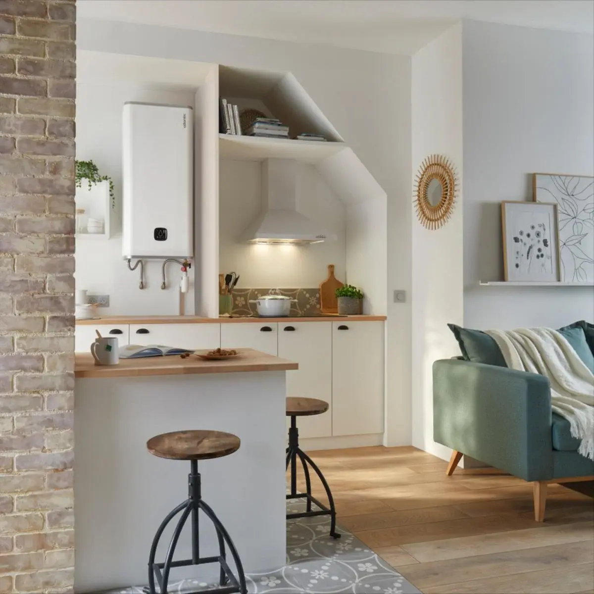 ATLANTIC Chauffe-eau électrique Linéo 65L