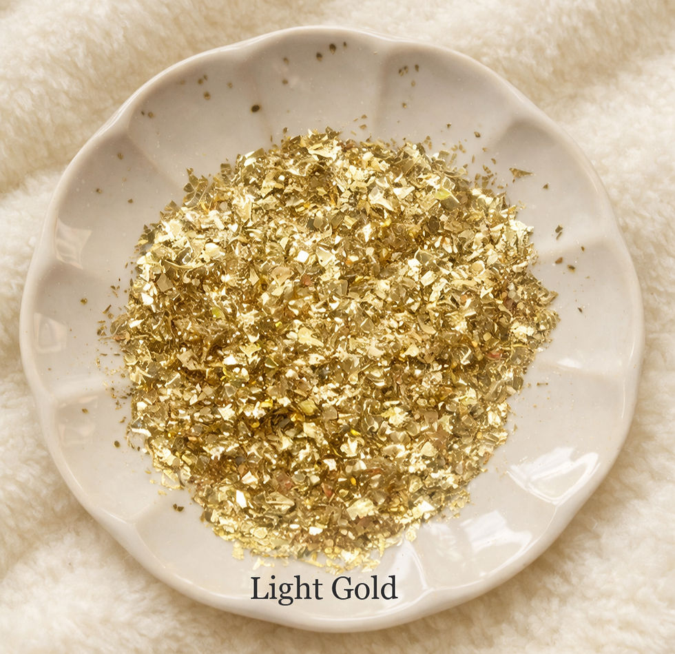 Thumbnail: Light gold glitter