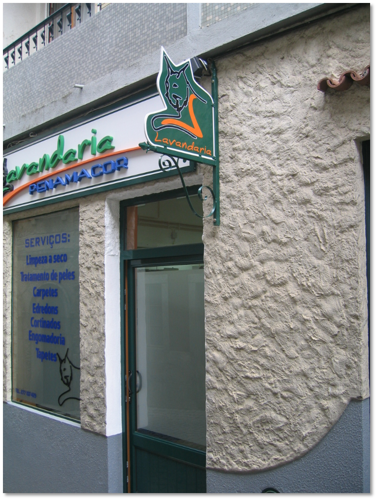 Entrada da lavandaria