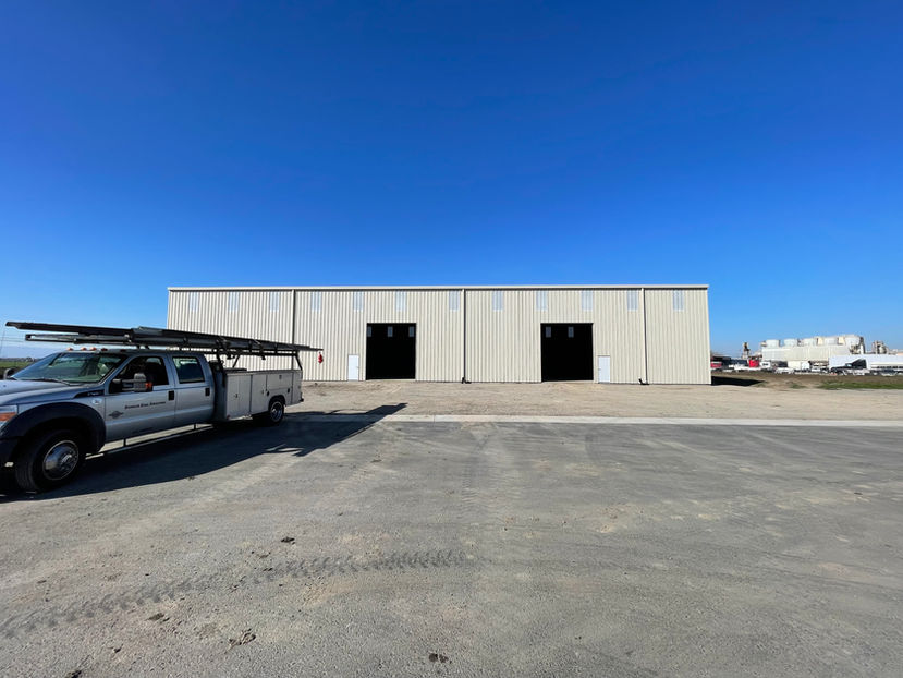 custom metal building ag hay barn