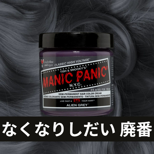 【美品】IANNE　❤️MONIQUE(モニク)❤️　グレー×パープル エイリアングレー | MANIC PANIC JP