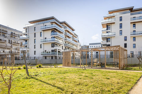 Photos de plusieurs bâtiments faisant parties du même programme immobilier