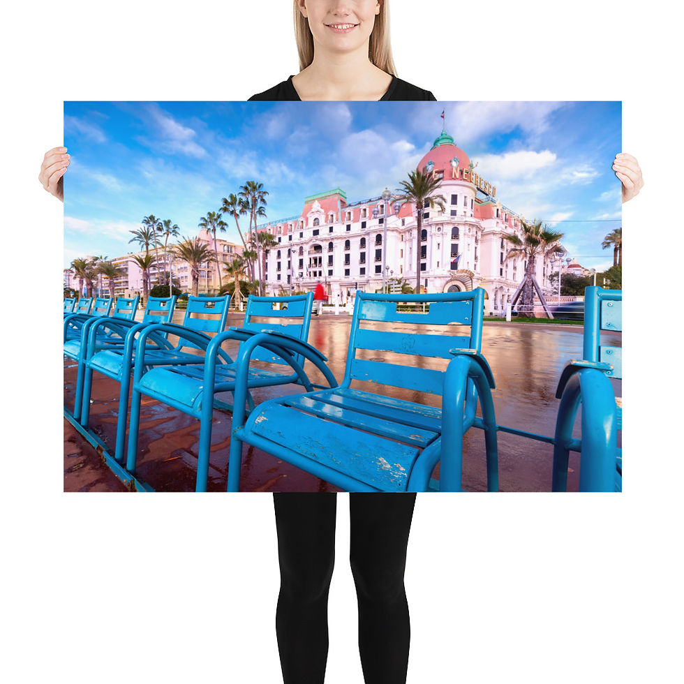 Photo artistique de Nice – Décoration murale élégante