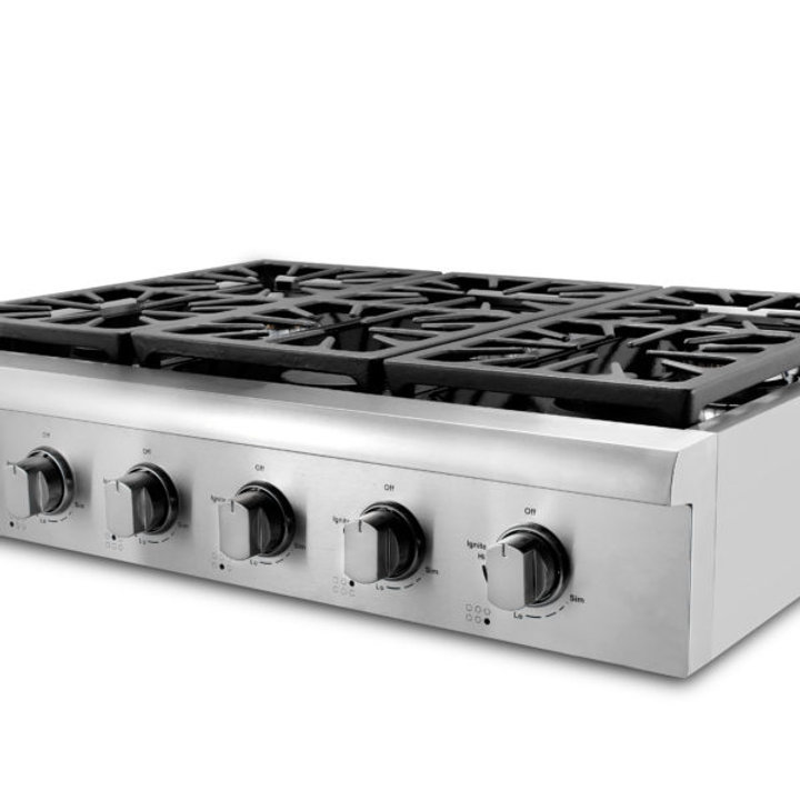 BGPK3618U 36 INCH 6 BURNER RANGE TOP bourdeaugriffin
